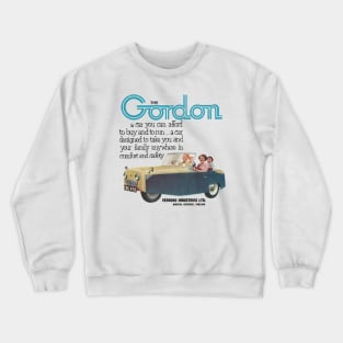 GORDON THREE WHEELER - advert Crewneck Sweatshirt